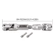 INJORA roestvrijstalen heavy-duty aandrijfas 84-102mm voor 1/10 RC crawler