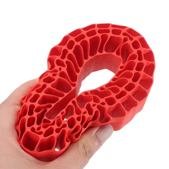 INJORA 4 stuks Siliconen Rubber Inserts Voor 118-122mm 1.9 Banden rood