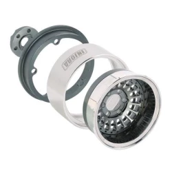 INJORA Turbine 1.9 Aluminium Beadlock Wielen Offset -10mm Voor 1/10 RC Crawler (4) grijs