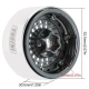 INJORA Turbine 2.2 Aluminium Beadlock Wielen Offset -10mm Voor 1/10 RC Crawler 