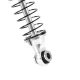 INJORA LS 59 mm aluminium olie schokdempers voor 1/18 TRX-4M zilver