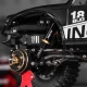 INJORA LS 59 mm aluminium olie schokdempers voor 1/18 TRX-4M zwart