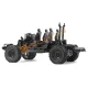 Injora Full Interior Body Shell Cab Seat Kit For TRX-4 Denfender