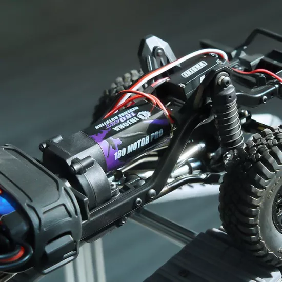 INJORA 180 PRO Brushed 48T Purple Motor with Steel Pinion for 1/18 TRX4M