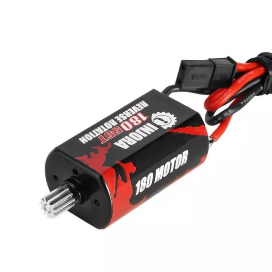 INJORA 180 Brushed 55T Red Motor with Steel Pinion for 1/18 TRX4M