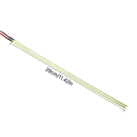 INJORA Flexibele Op Maat Te Knippen LED Stripverlichting voor RC Auto’s Ijsblauw