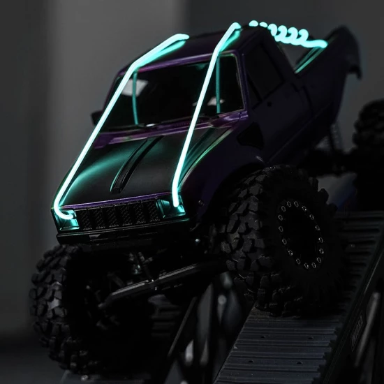 INJORA Flexibele Op Maat Te Knippen LED Stripverlichting voor RC Auto’s Ijsblauw