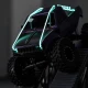 INJORA Flexibele Op Maat Te Knippen LED Stripverlichting voor RC Auto’s Ijsblauw