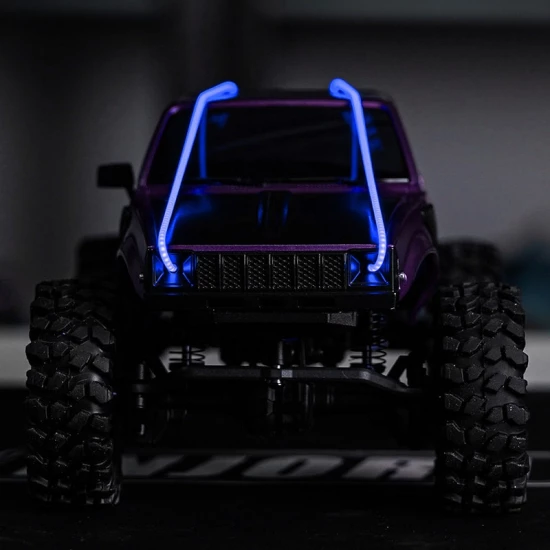 INJORA Flexibele Op Maat Te Knippen LED Stripverlichting voor RC Auto’s Donker blauw