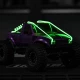 INJORA Flexibele Op Maat Te Knippen LED Stripverlichting voor RC Auto’s Groen