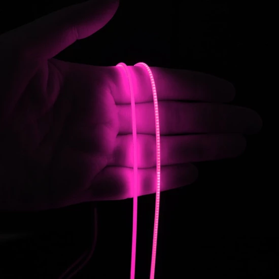 INJORA Flexibele Op Maat Te Knippen LED Stripverlichting voor RC Auto’s Paarsroze