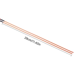 INJORA Flexibele Op Maat Te Knippen LED Stripverlichting voor RC Auto’s Rood