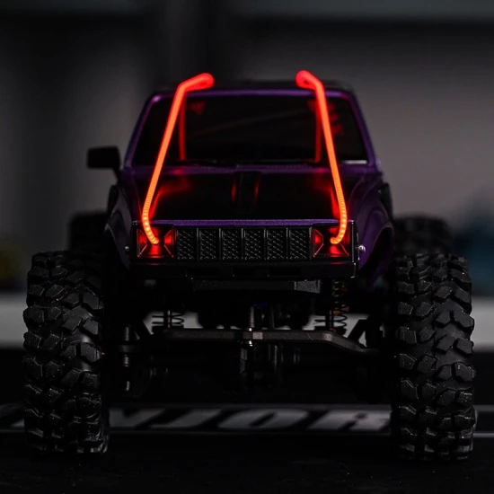 INJORA Flexibele Op Maat Te Knippen LED Stripverlichting voor RC Auto’s Rood