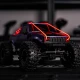 INJORA Flexibele Op Maat Te Knippen LED Stripverlichting voor RC Auto’s Rood