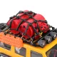 INJORA Mini Elastisch Bagagenet voor 1/24 en 1/18 RC Crawlers Olijfgroen