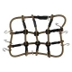 INJORA Mini Elastisch Bagagenet voor 1/24 en 1/18 RC Crawlers Olijfgroen