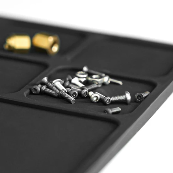 INJORA Siliconen Werkmat Pit Mat voor 1/18 en 1/24 RC Auto's (420x297mm)