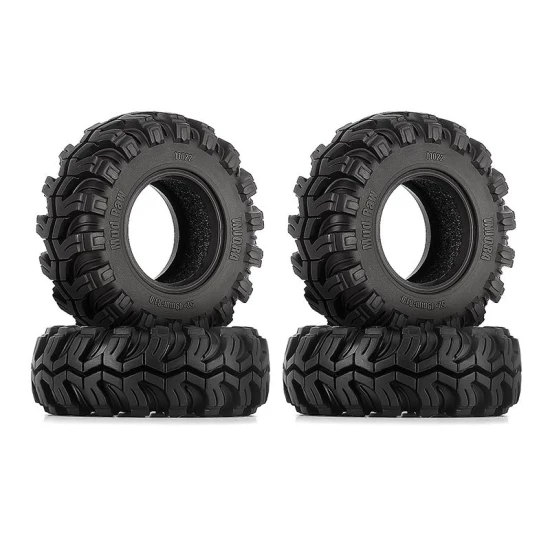 INJORA 1.0 58x23mm Mud Paw M/T Banden 4 stuks