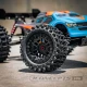 Magma Reifen medium auf Felgen schwarz 17mm (2) JConcepts für TRX Sledge (mit Verb.), Arrma Kraton 6s