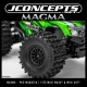 Magma voorgemonteerd - geschikt voor Traxxas Mini-Maxx en Mini XRT (2 stuks)