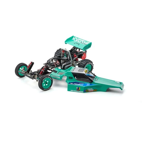 1/10 schaal elektrische 2WD racebuggy Tomahawk 1985 WC Worlds Spec
