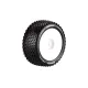 Louise RC T-PIRATE 1-8 Truggy Bandenset Gemonteerd Soft Velgen Wit 1/2 Offset Zeskant 17mm 2 stuks