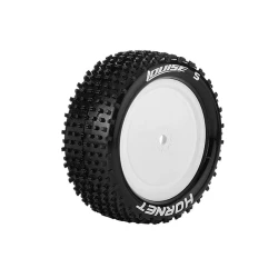 Louise RC E-Hornet 1/10 Buggy 4WD Achterbanden Super Soft wit 2 stuks
