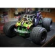 Louise RC MT-ROCKET 1:8 Monster Truck Banden Set Op Velg Sport Zwart Verwijderbare Offset 0 en 1/2 HEX 17mm (2 stuks)