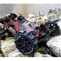 Louise RC B-PADDLE 1-8 Buggy Banden Set Gemonteerd Zacht Zwarte Spaakvelgen Hex 17mm 2 stuks