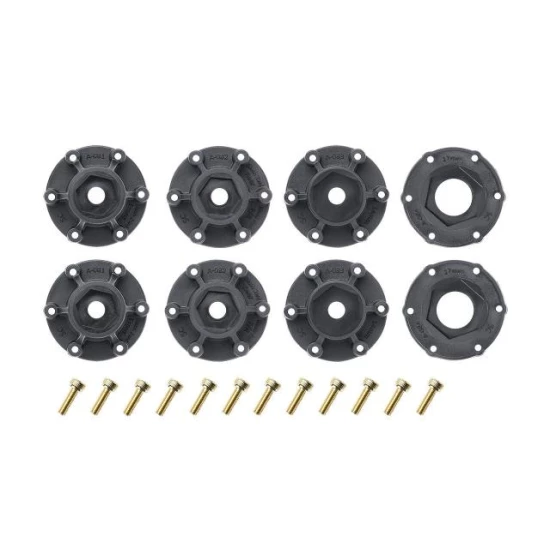 Louise RC ST-ROCK 1/10 Stadium Truck, gemonteerd met verwisselbare 12 mm smalle, 12 mm brede, 14 mm en 17 mm hex 2 stuks