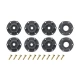 Louise RC ST-ROCK 1/10 Stadium Truck, gemonteerd met verwisselbare 12 mm smalle, 12 mm brede, 14 mm en 17 mm hex 2 stuks