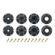Louise Banden en Wielen MT-MCROSS 1/10 Soft (Verwisselbare 12, 14 en 17mm Wiel Meenemers) (2 stuks)