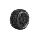 Louise RC MFT X-PIONEER KRATON 8S Serie Tire Set Mounted Sport Black Wheels Hex 24mm 2 stuks