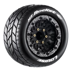 Banden en Wielen MT-ROCKET 1/10 MAXX Soft MFT (Afneembare 12, 14 en 17mm Hex) (2)
