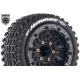 Louise RC MFT ST-UPHILL 1-10 Stadium Truck Banden Set Gemonteerd Sport Zwarte Velgen Verwisselbare HEX 12 Smal, 12 Breed, 14, 17mm