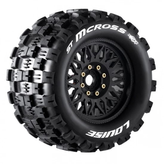 Banden en Wielen ST-MCROSS 96,5 mm Sport MFT (Afneembare 17mm Zeskant 0 mm en 12,7 mm Offset) (2 stuks)