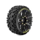 Banden en Wielen B-UPHILL 1/8 Buggy Soft MFT (Verwijderbare 17mm Hex 0 en 1/2 Offset) (2 stuks)