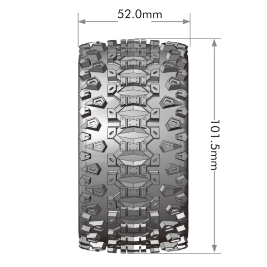 Banden en wielen ST-UPHILL Mini Maxx/ XRT (0 en 1/2 Offset Hex) (2)
