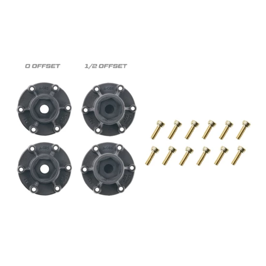 Banden en wielen ST-ROCKET Mini Maxx/ XRT (0 en 1/2 Offset Hex) (2)