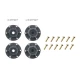 Banden en wielen ST-ROCKET Mini Maxx/ XRT (0 en 1/2 Offset Hex) (2)