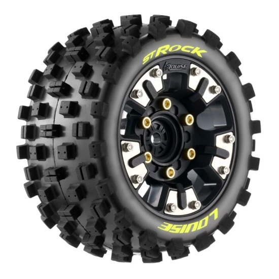 Banden en wielen ST-ROCK Mini Maxx en XRT (los 0, 1/2 offset hex) (2 stuks)