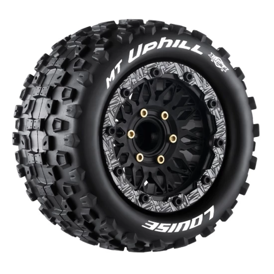 Banden en Wielen MT-UPHILL 1/10 MAXX Soft MFT (Verwijderbare 12, 14 en 17mm Hex) (2)