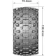 Banden en Wielen MT-UPHILL 1/10 MAXX Soft MFT (Verwijderbare 12, 14 en 17mm Hex) (2)