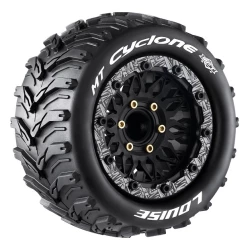 Banden en Wielen MT-CYCLONE 1/10 MAXX Soft MFT (Verwijderbare 12, 14 en 17mm Hex) (2)