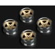 Wheels Drift 5-Spoke Bronze (2,4,6,8mm Offset) 12mm Hex (4)
