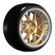 Tires & Wheels Drift / 14-Spoke Bronze (2,4,6,8mm Offset) 12mm Hex (4)