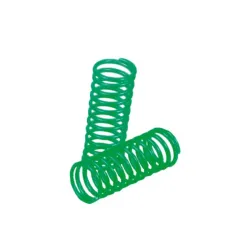 Front shock spring green (hard), 112369