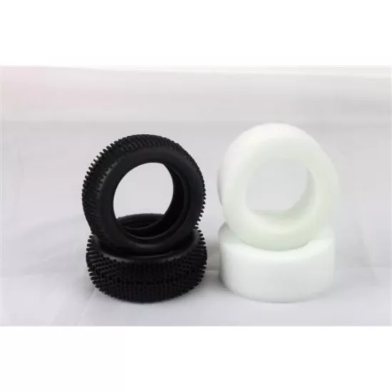 VTEC 1/10 Tyre+Inserts front (2pcs) - S10 BX