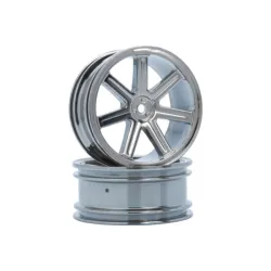 8-Spoke Wheel front black-chrome (2 pcs) - S10 BX