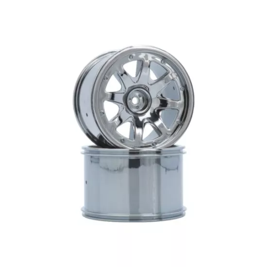 8-Spoke Wheel black-chrome (2 pcs) - S10 MT